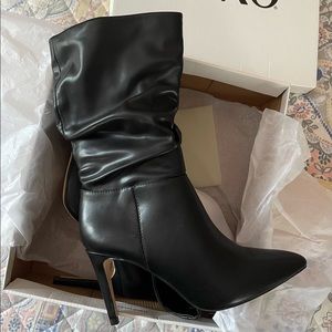XOXO Black Stiletto Heel Boots *size 7.5* Brand New! Never Worn